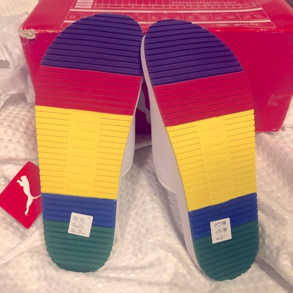 Puma rainbow slides - Picture 10 of 12